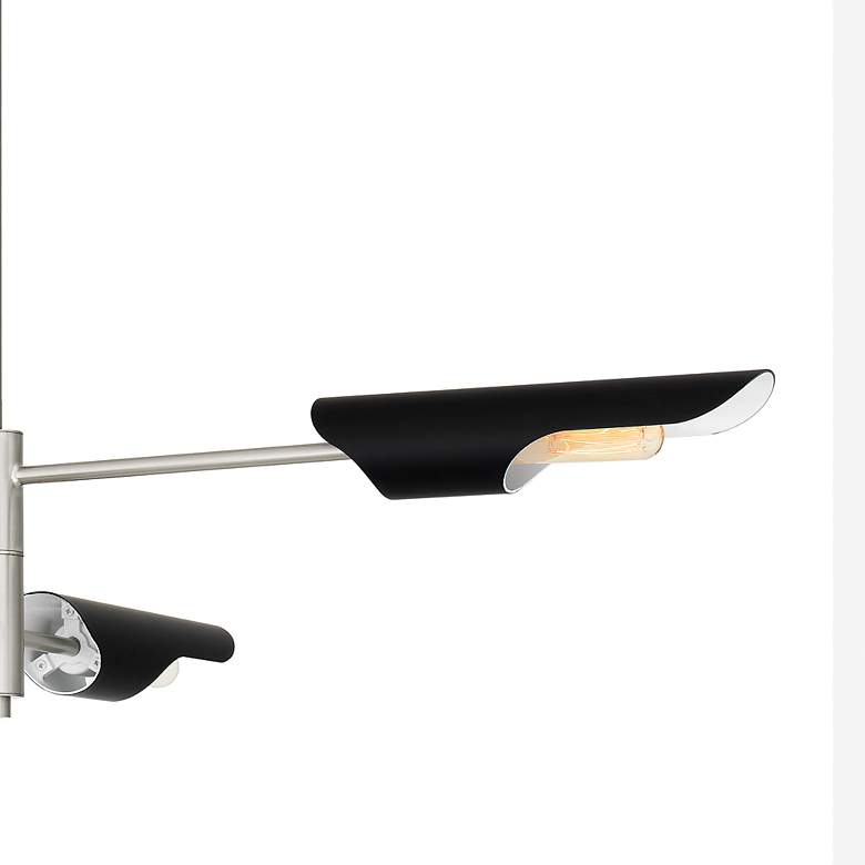 Image 5 Leoni 4-Light Brushed Nickel Island Light more views