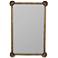 Leonie Antique Gold 24" x 36" Rectangular Wall Mirror
