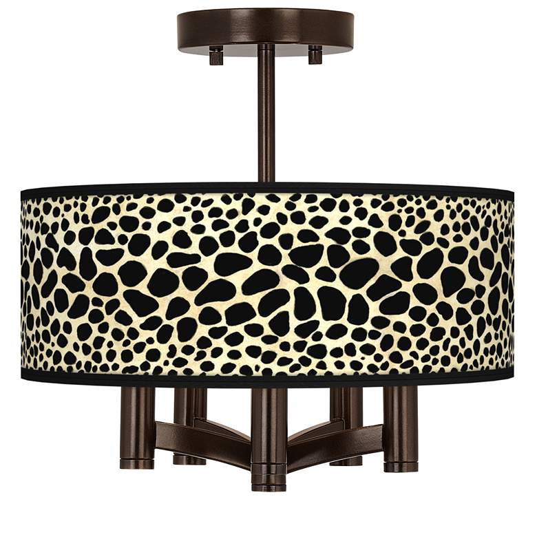 Image 1 Leopard Ava 5-Light Bronze Ceiling Light