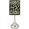 Leopard Giclee Droplet Table Lamp