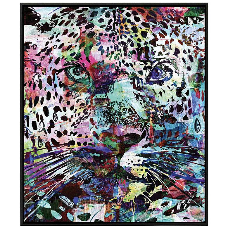 Image 1 Leopardess 29"W x 35"H Canvas