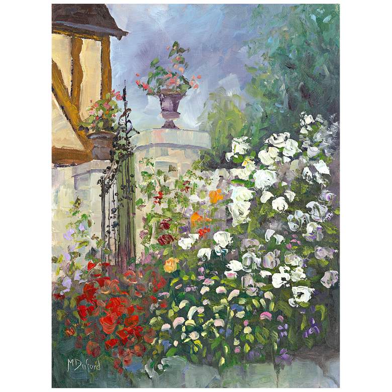 Image 1 Les Moulin 40 inch High All-Season Outdoor Canvas Wall Art