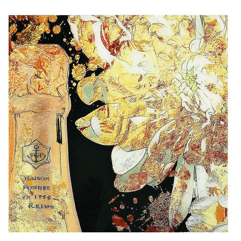 Image 3 Let's Celebrate 72" High Frameless Tempered Glass Wall Art more views
