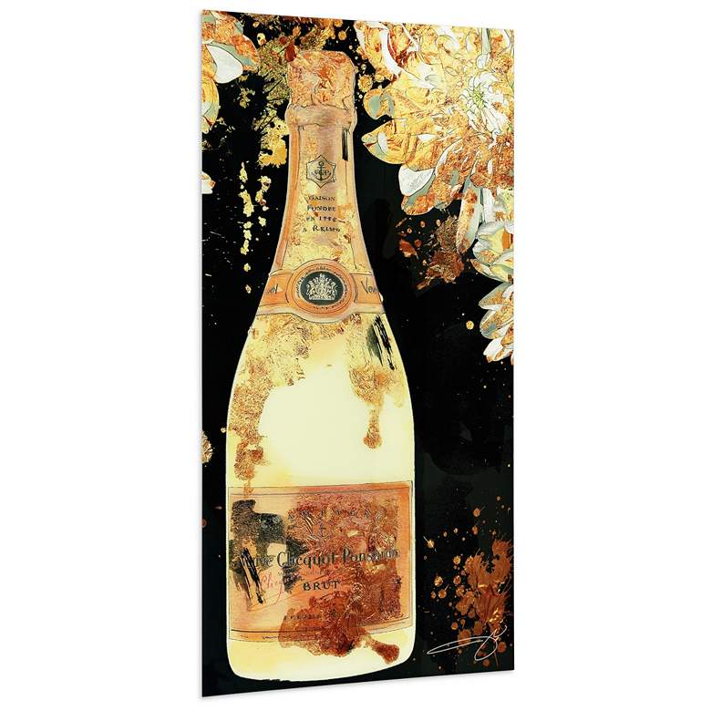 Image 4 Let's Celebrate 72" High Frameless Tempered Glass Wall Art more views