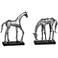 Let's Graze Horse Pony Statues - Set of 2 by Uttermost