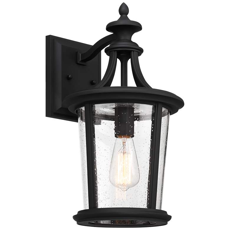 Image 6 Leto 18 1/2" High Black Outdoor Wall Light more views