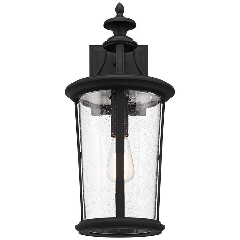 Image 4 Leto 21 1/2" High Black Outdoor Wall Light more views
