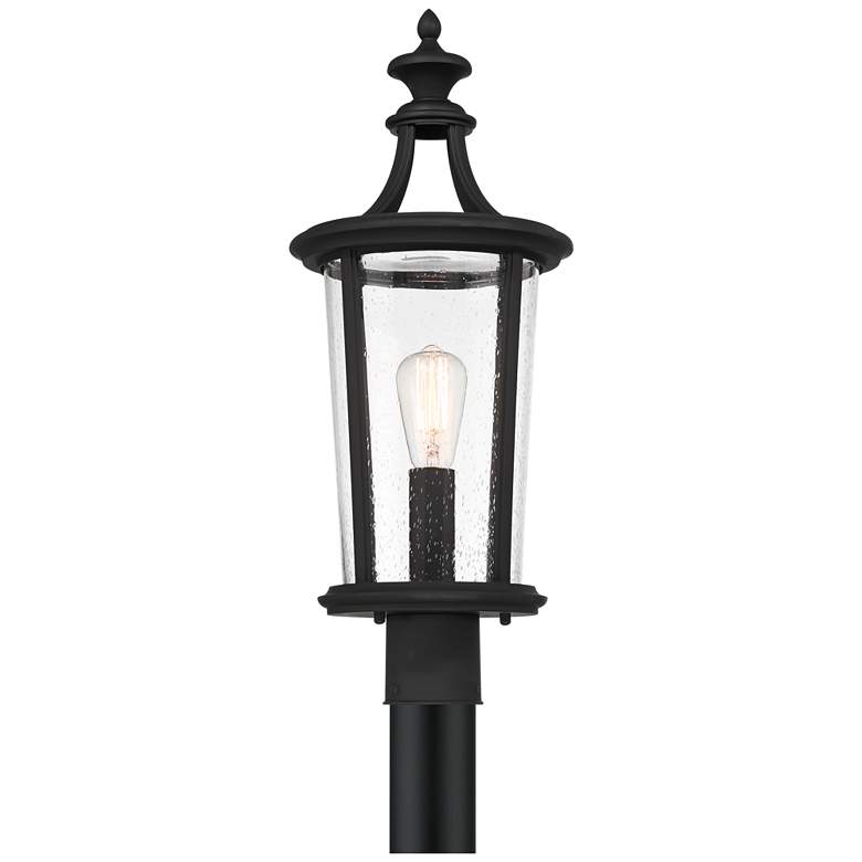 Image 5 Leto 24 1/2" High Black Outdoor Post Light more views