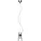 Leucos Kon S Clear Crystal Mini Pendant Light