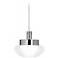 Leucos Ony S Satin White Glass Mini Pendant Light