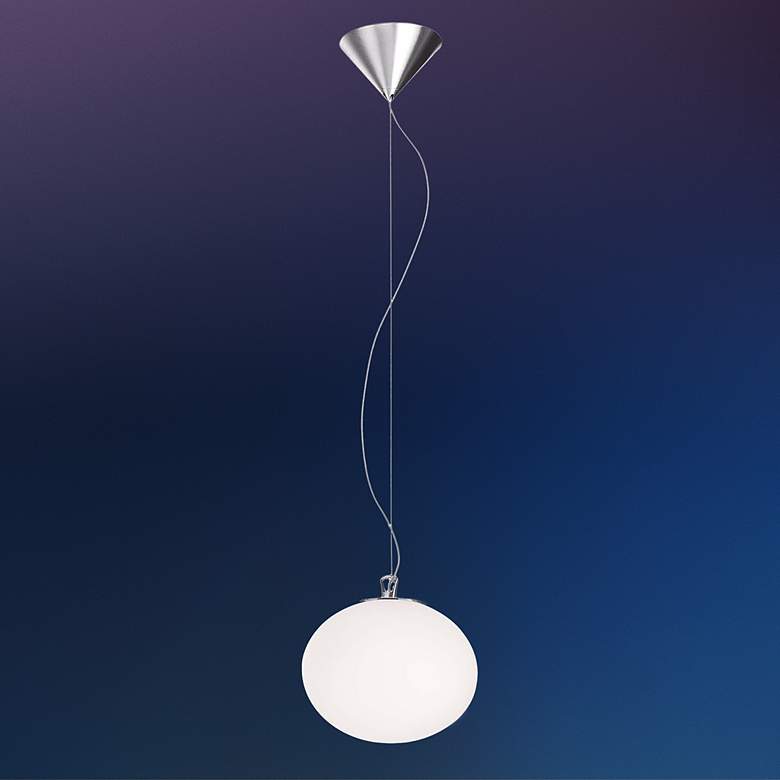 Image 1 Leucos Sphera S20 Satin Glass Pendant Light