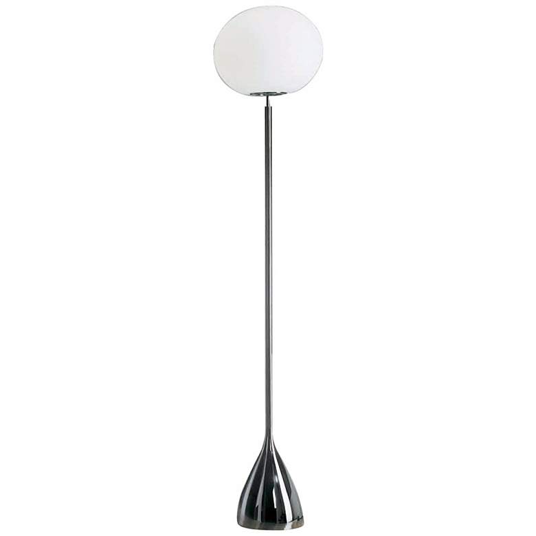 Image 1 Leucos Sphera Satin Glass Floor Lamp