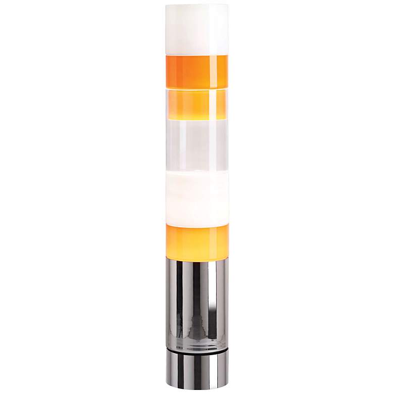 Image 1 Leucos Stacking A Blown Glass Floor Lamp