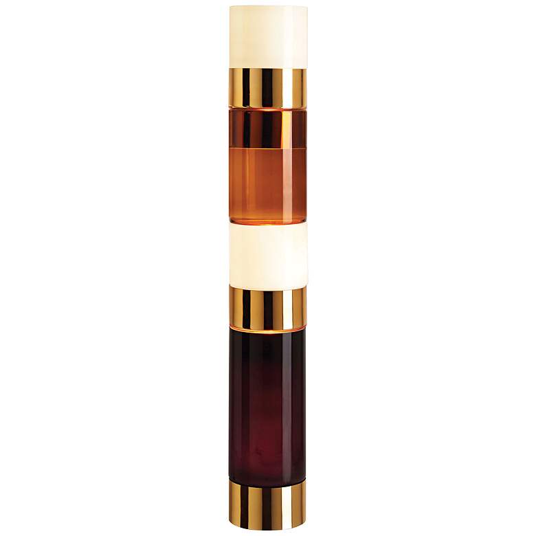 Image 1 Leucos Stacking D Blown Glass Floor Lamp