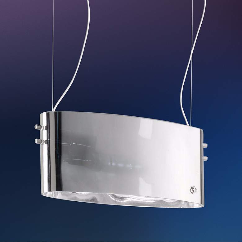 Image 1 Leucos Vittoria S2/C Clear Glass Pendant Light