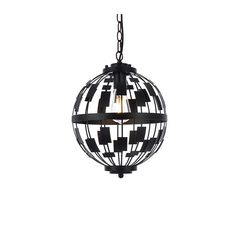 Image 4 Levante 1 Lt Pendant In Black more views