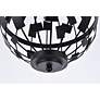 5_Levante 1 Lt Pendant In Black more views