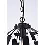 7_Levante 1 Lt Pendant In Black more views