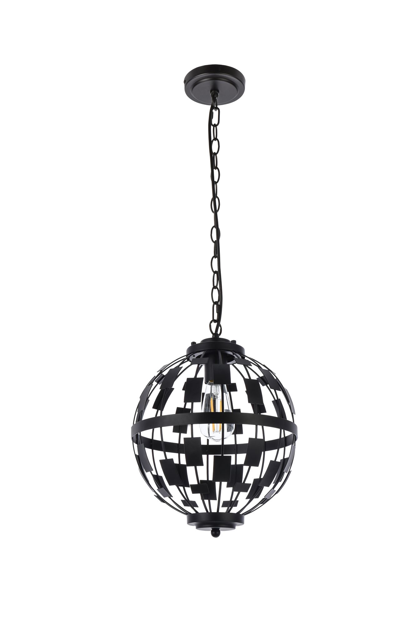 Levante 1 Lt Pendant In Black
