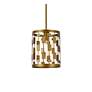 4_Levante 1 Lt Pendant In Brass more views