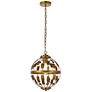 2_Levante 1 Lt Pendant In Brass