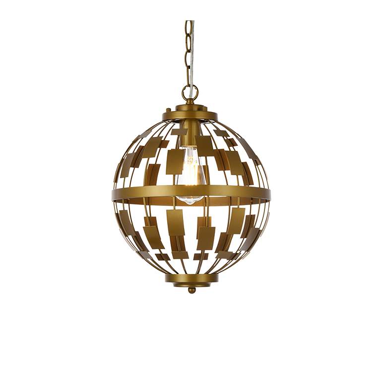 Image 4 Levante 1 Lt Pendant In Brass more views