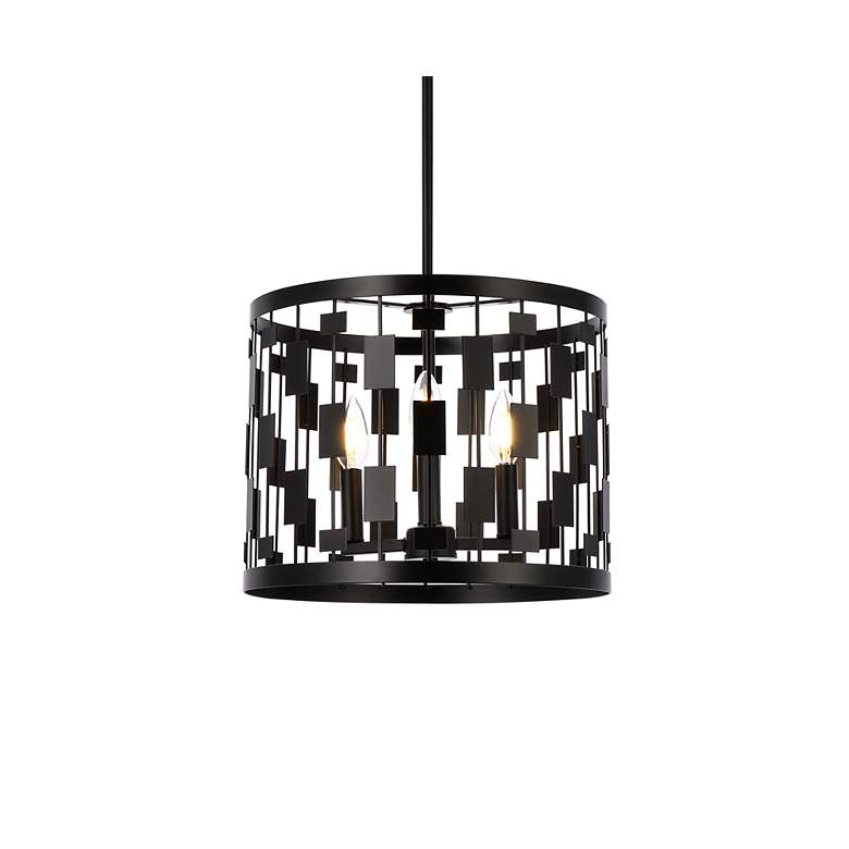 Image 4 Levante 3 Lts Pendant In Black more views