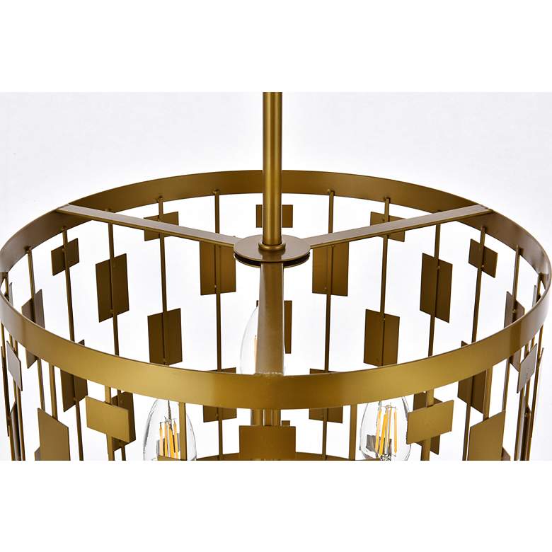 Image 6 Levante 3 Lts Pendant In Brass more views