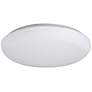 2_Levine Shallow Flush Mount 19" White Acrylic Modern LED Ceiling Light