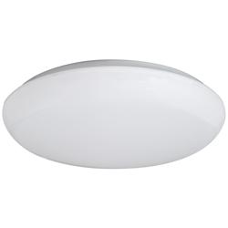 Levine Shallow Flushmount 19&quot; Wide White LED Ceiling Light