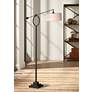 Levisa Dark Bronze Adjustable Floor Lamp by Uttermost