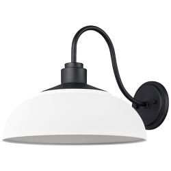 Levitt 11 3/4" High Natural Black Outdoor Wall Light