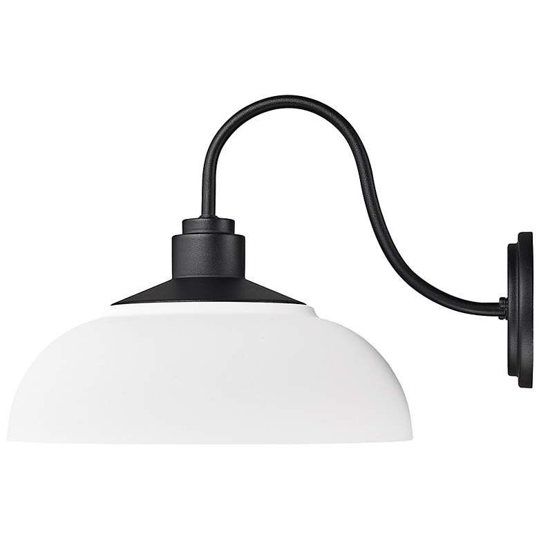 Image 5 Levitt 11 3/4" High Natural Black Outdoor Wall Light more views