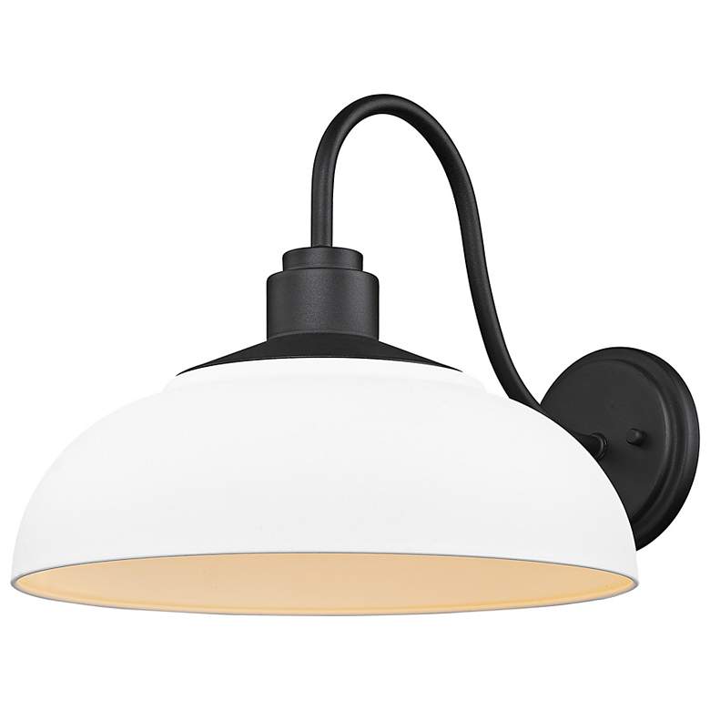 Image 6 Levitt 11 3/4" High Natural Black Outdoor Wall Light more views