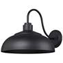 2_Levitt 13 5/8" Wide Outdoor Wall Light in Natural Black with Natural B