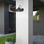 6_Levitt 13 5/8" Wide Outdoor Wall Light in Natural Black with Natural B more views