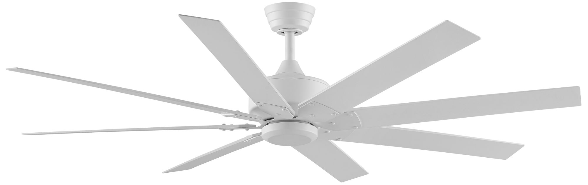 Levon Custom 64 in In/Out Smart Fan - Matte White Blades