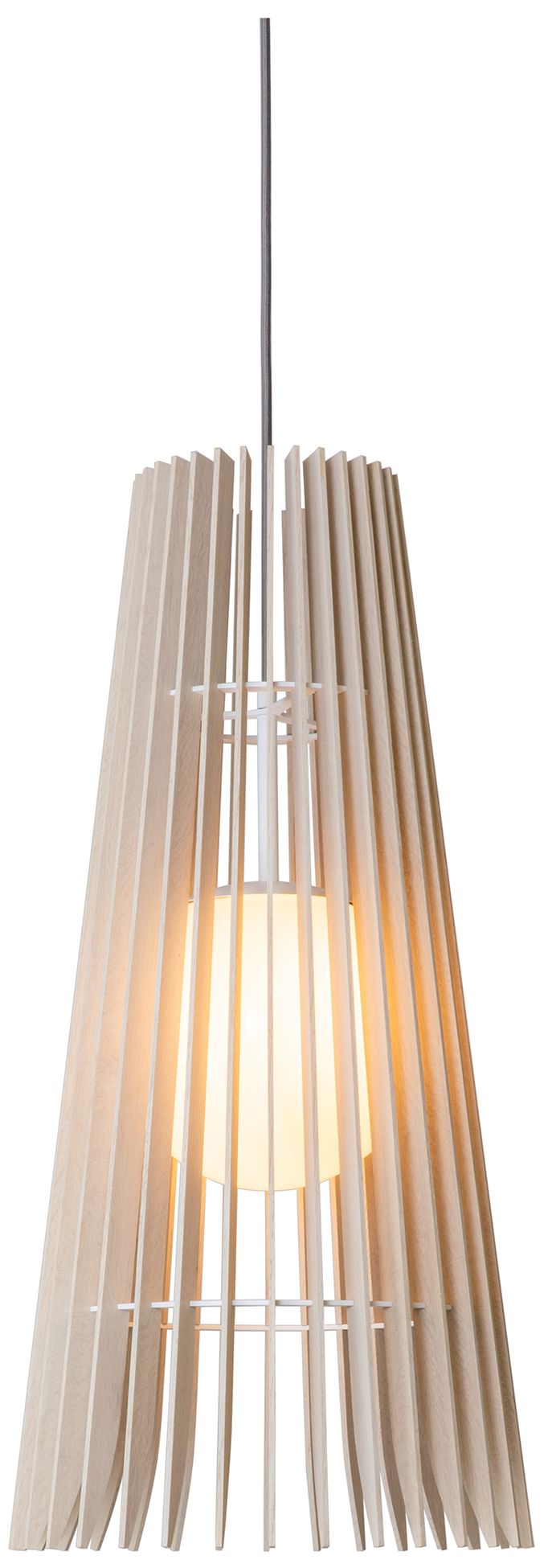 Lex 13.4"W White Accented White Oak 4000K P1 Driver LED Pen Made to Or