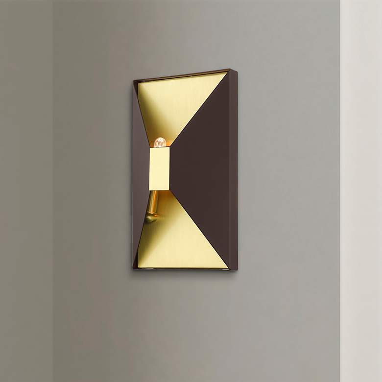 Image 1 Lexford 2 Light Bronze ADA Sconce