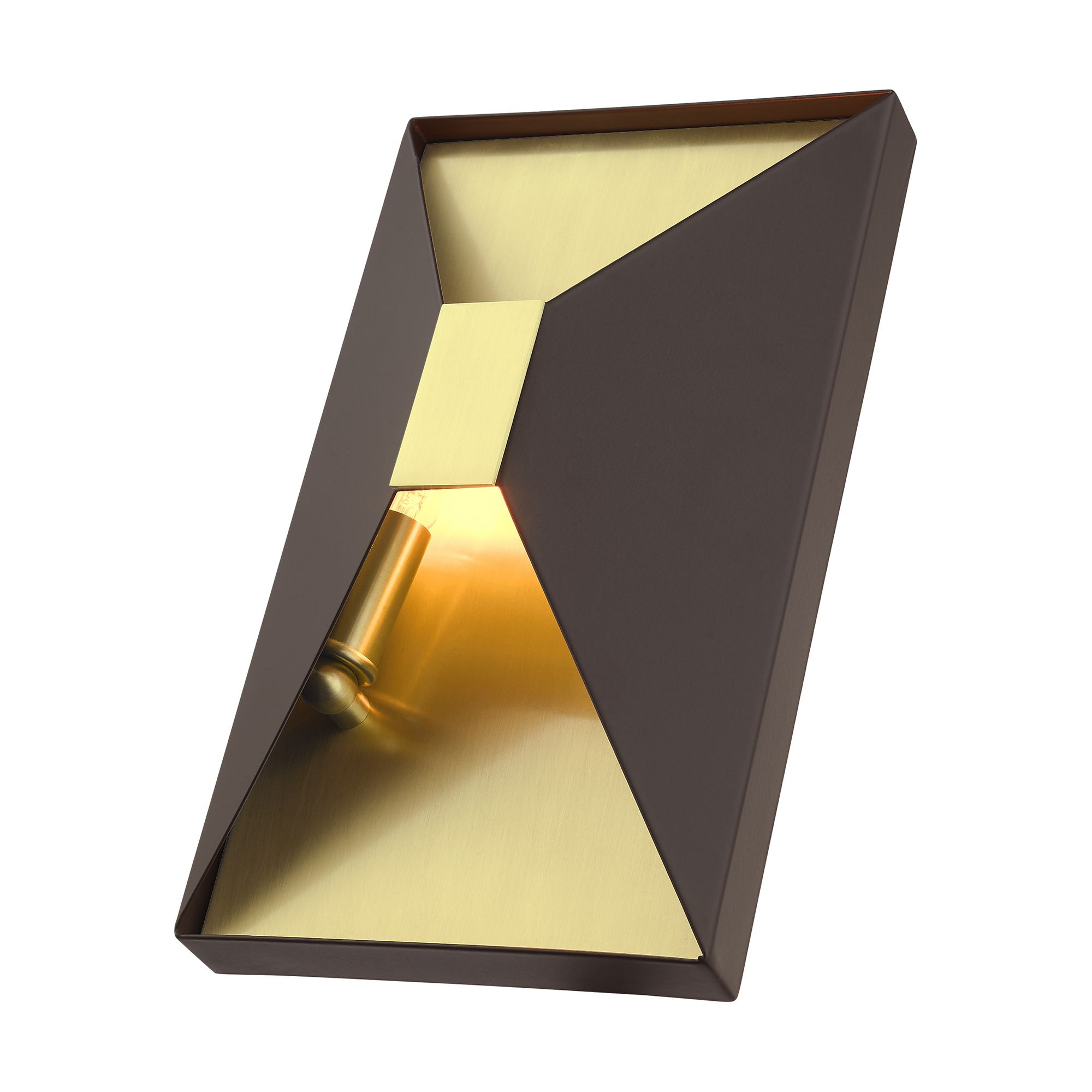 Lexford 2 Light Bronze ADA Sconce