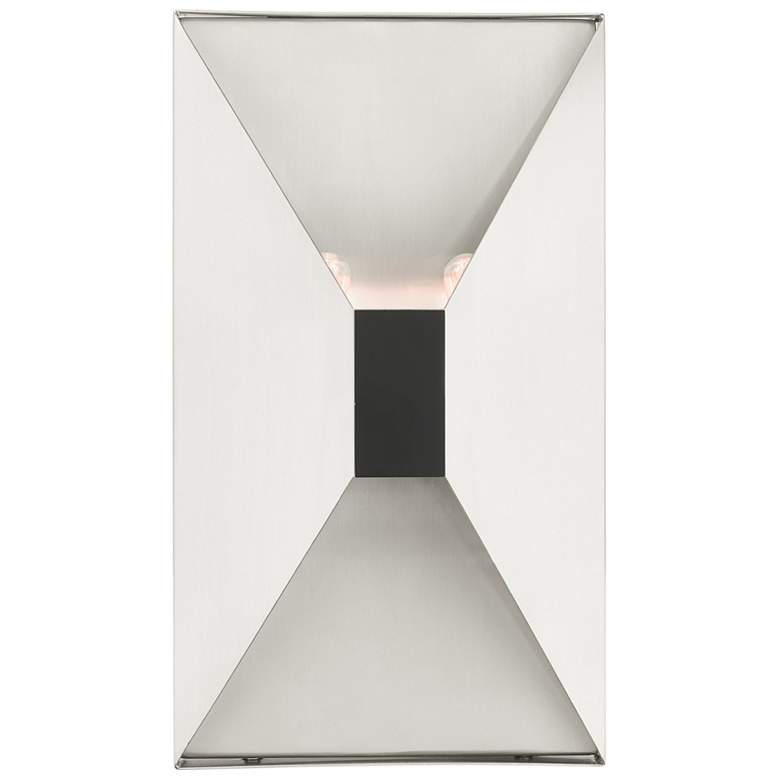 Image 1 Lexford 2 Light Brushed Nickel ADA Sconce