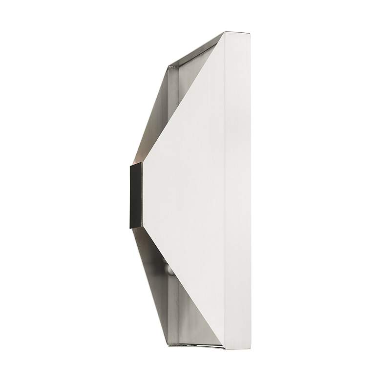 Image 7 Lexford 2 Light Brushed Nickel ADA Sconce more views