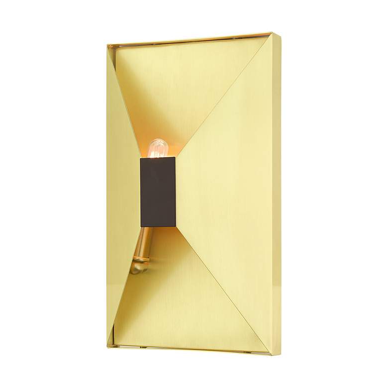 Image 5 Lexford 2 Light Satin Brass ADA Sconce more views