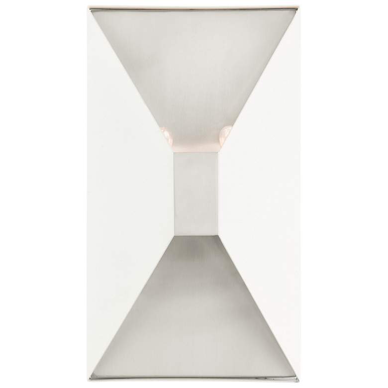Image 1 Lexford 2 Light Textured White ADA Sconce