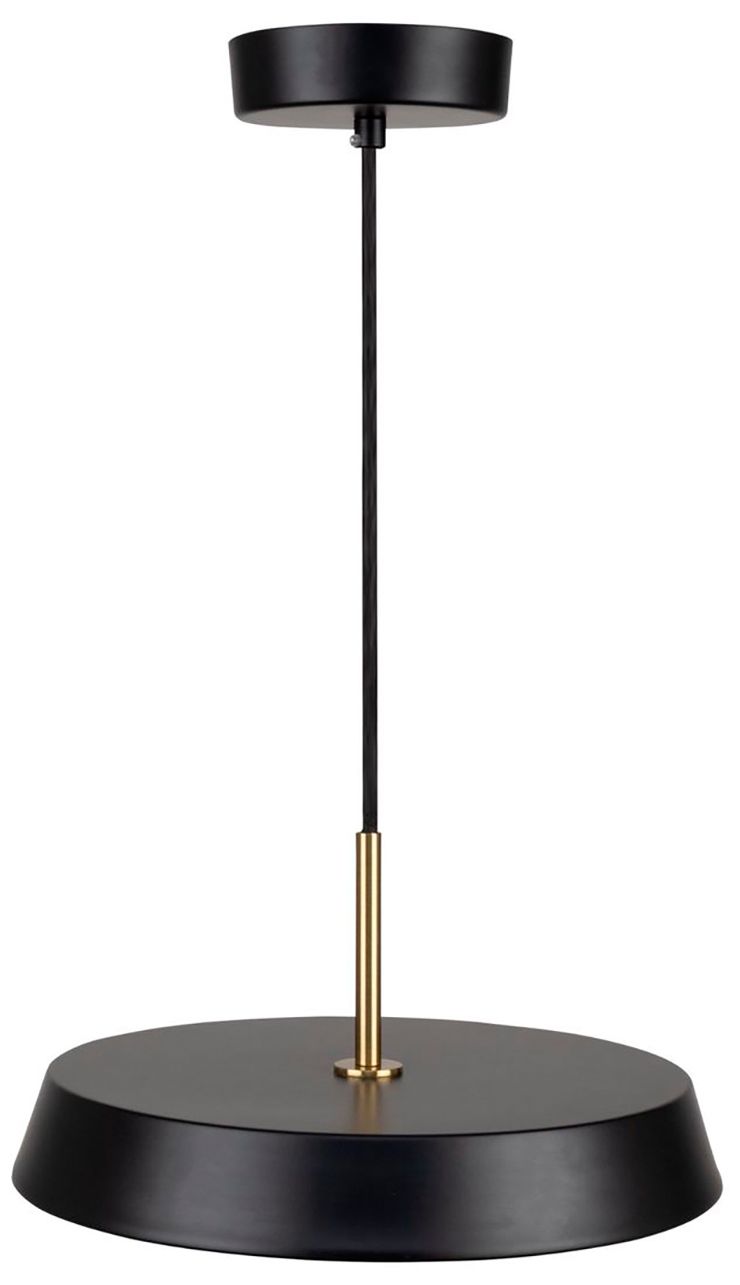 Image 3 Lexi 16" Wide Black Pendant With Black Shade more views