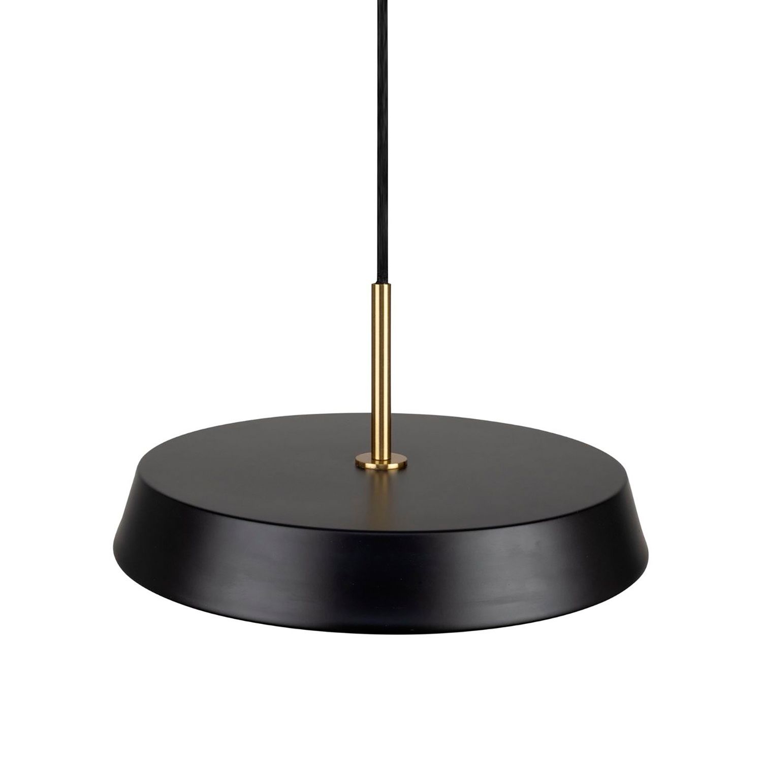 Image 5 Lexi 16" Wide Black Pendant With Black Shade more views