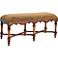 Lexi Paisley Cherry Upholstered Bench