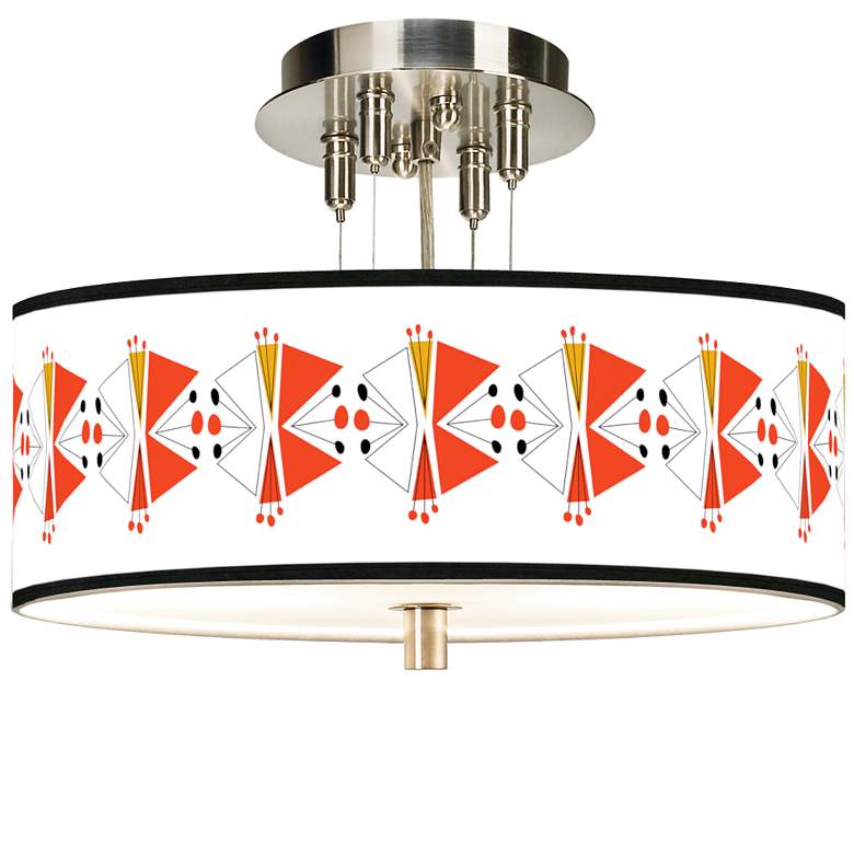 Image 1 Lexiconic III Giclee 14 inch Wide Ceiling Light