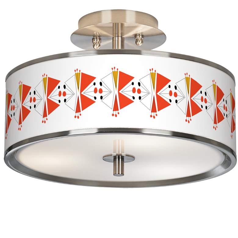 Image 1 Lexiconic III Giclee Glow 14 inch Wide Ceiling Light
