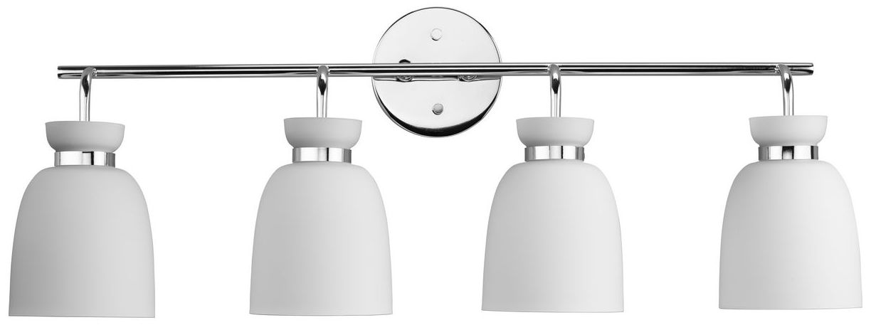 Lexie Collection Four-Light Contemporary Vanity Light